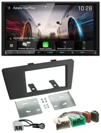 Kenwood MP3 2DIN USB DAB Bluetooth Autoradio für Volvo S60 S70 C70 V70 00-03