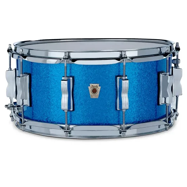Малый барабан Ludwig Classic Maple 14x6.5 Blue Sparkle