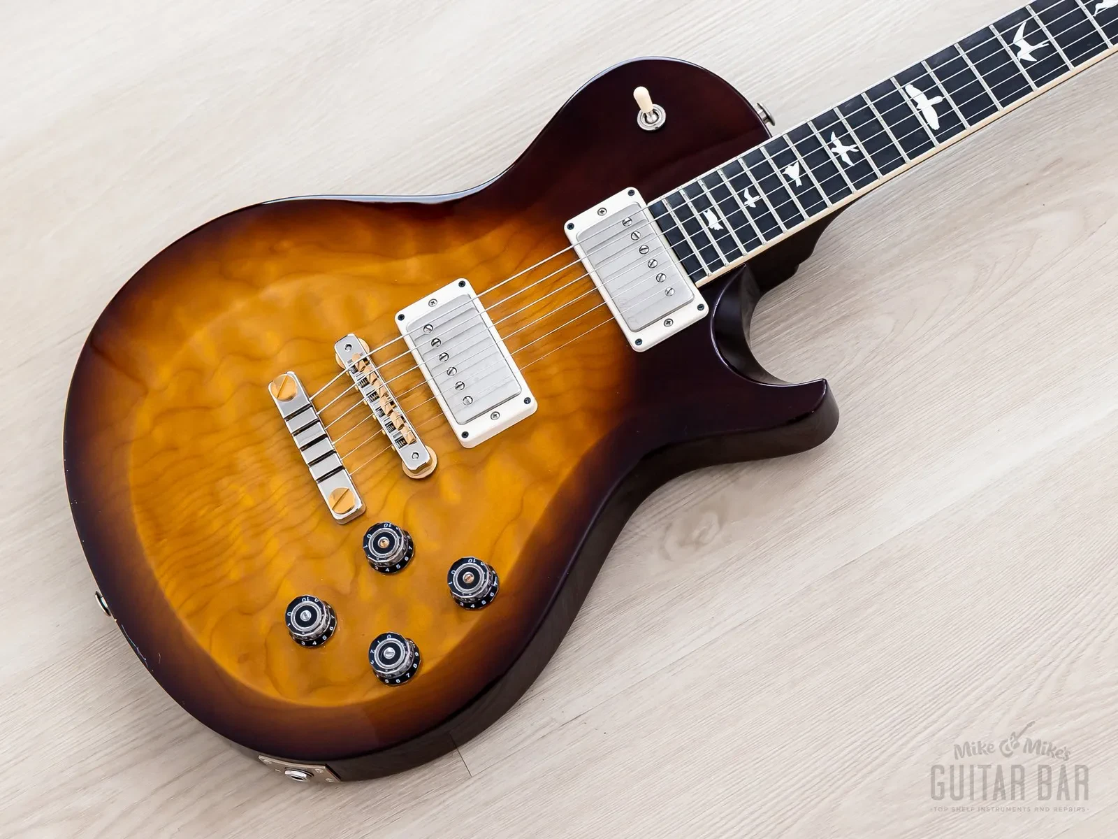 Б/У Электрогитара PRS S2 Wood Library McCarty 594 Singlecut с накладкой из эбена