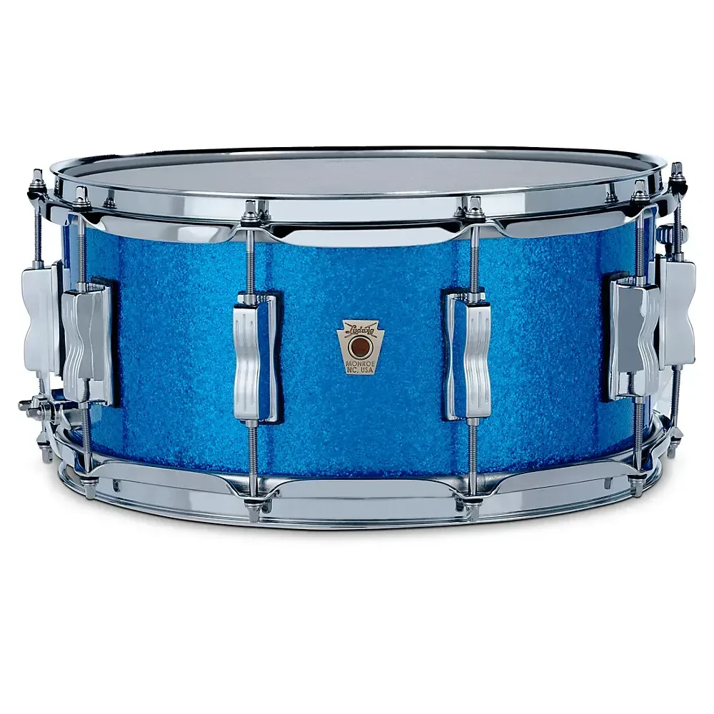 Малый барабан Ludwig Classic Maple 14x6.5 Blue Sparkle