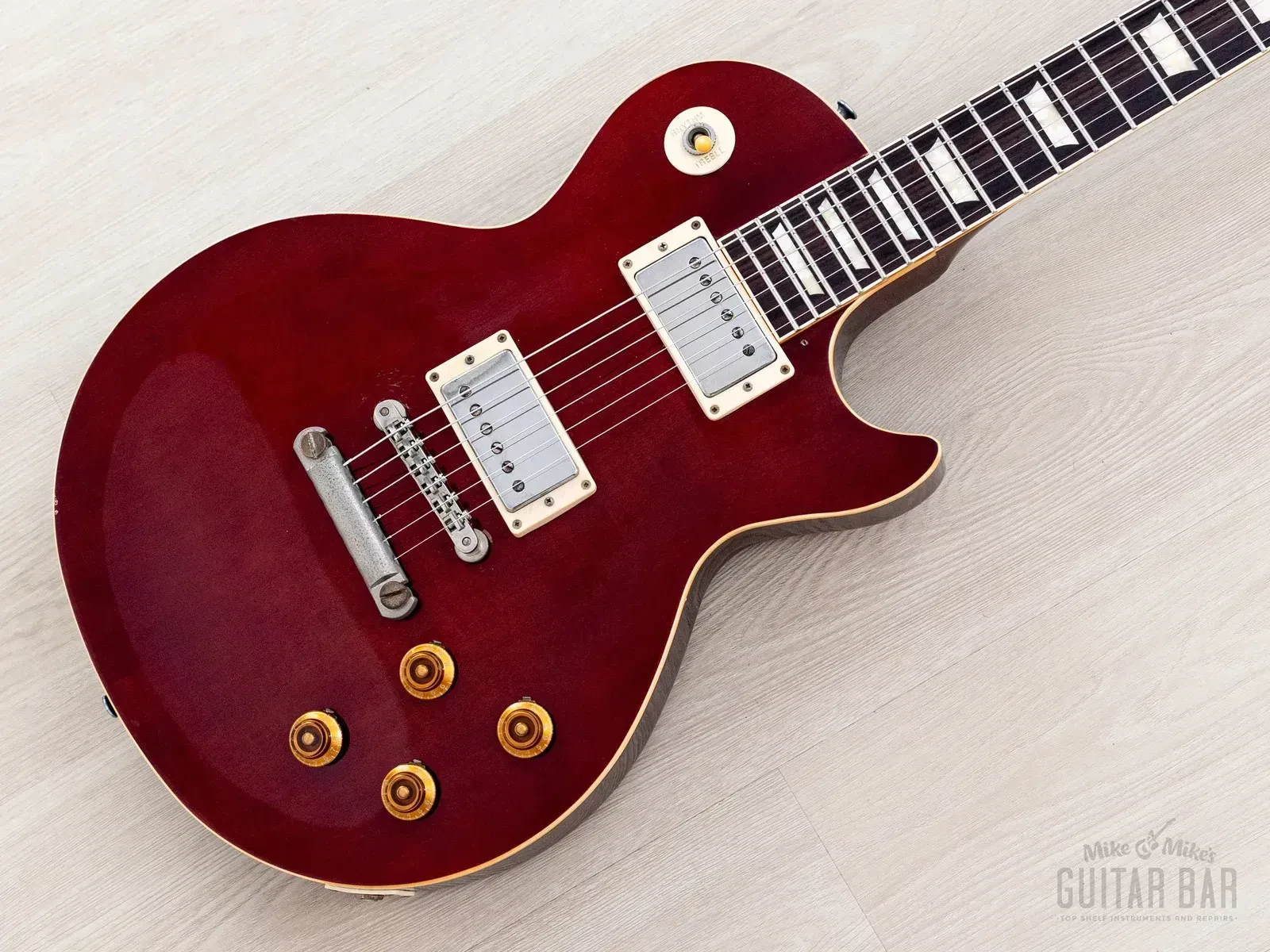 Б/У Электрогитара Orville By Gibson LPS Les Paul Standard 1992, бордовый, с USA pickups