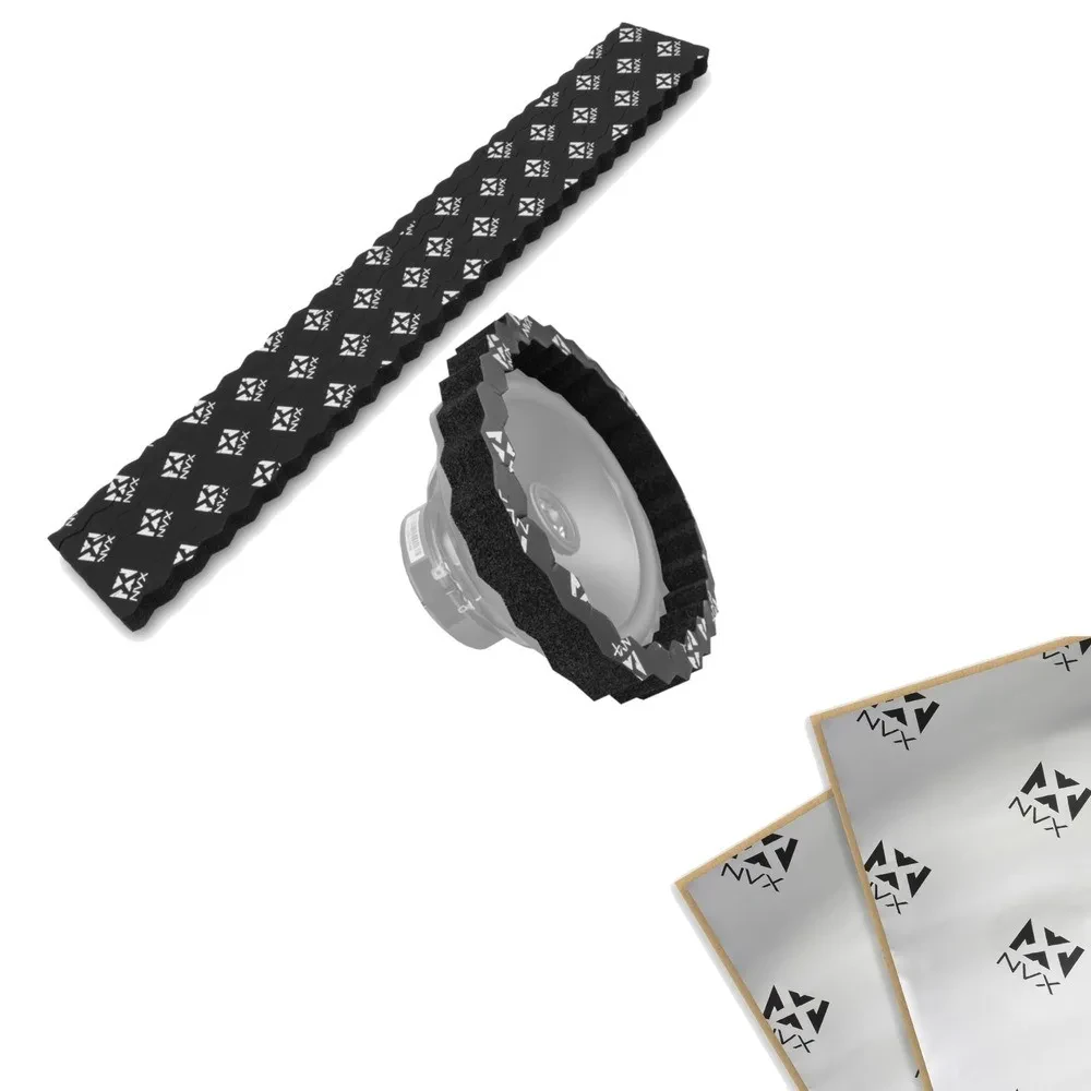 NVX UNIFRING Universal Baffles & Sound Damping Vehicle Kit