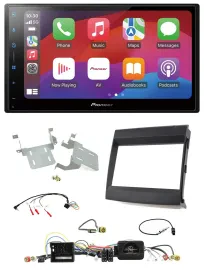 Pioneer DAB USB Lenkrad Bluetooth 2DIN Autoradio für Porsche Cayenne 2011-2016