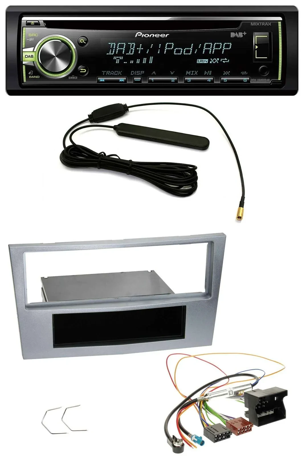 Pioneer MP3 USB CD DAB AUX Autoradio für Opel Astra H Zafira B Corsa D ab 2005 m