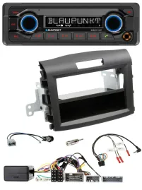 Автомагнитола для Honda CR-V (с 2013) Blaupunkt Bluetooth, USB, MP3, поддержка кнопок на руле, черная