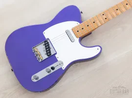 2018 Fender Road Worn ‘50s Telecaster Special Edition Purple Metallic w/ Case