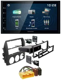 Kenwood 2DIN Bluetooth MP3 USB DAB Autoradio für Mazda MX 5 NC 2005-2008