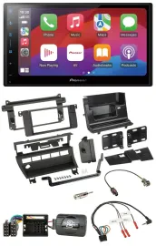 Pioneer DAB USB Lenkrad Bluetooth 2DIN Autoradio für BMW 3er 2001-2006 5 Schalte