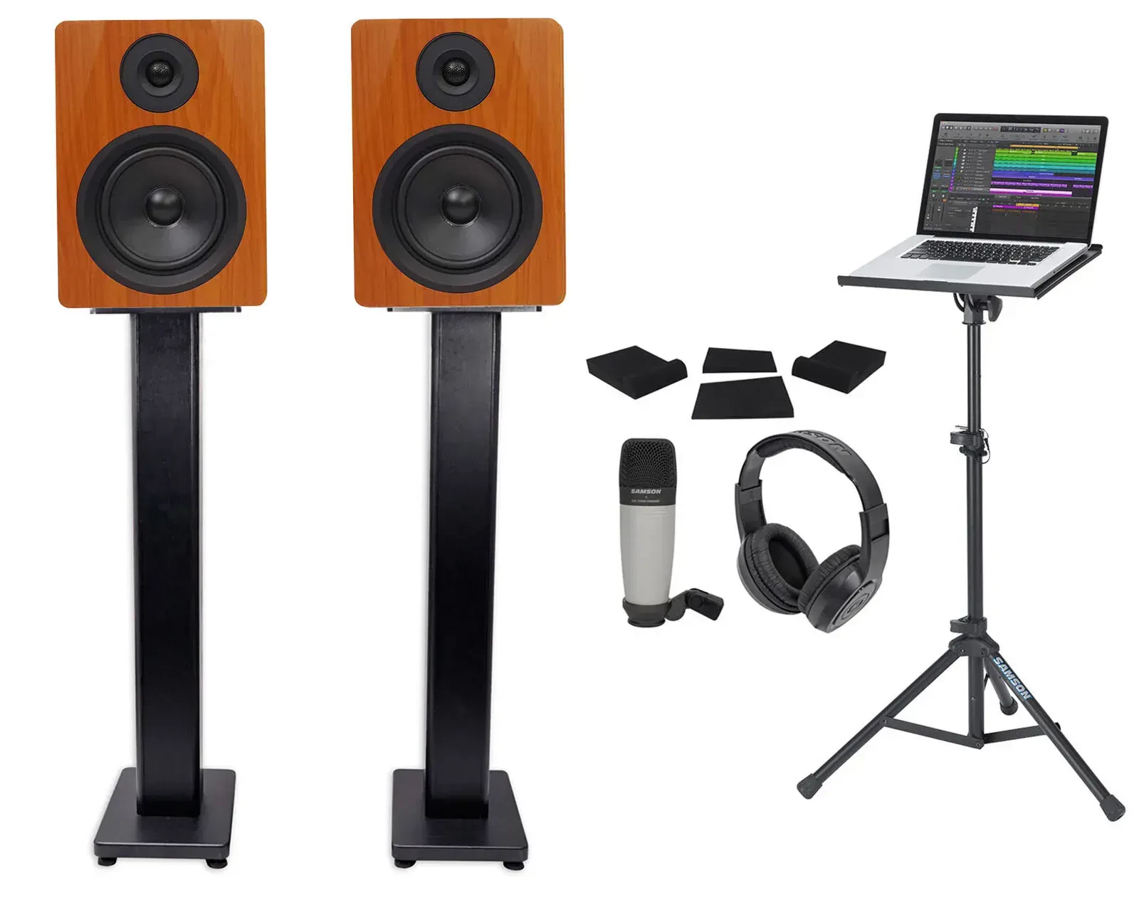 Комплект для подкастов Rockville APM5C+RCDSTR10B+RHTSB+SAC01+SASR350 PACK