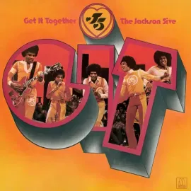 Виниловая пластинка The Jackson 5 - Get It Together [New Vinyl LP] Colored Vinyl, Red