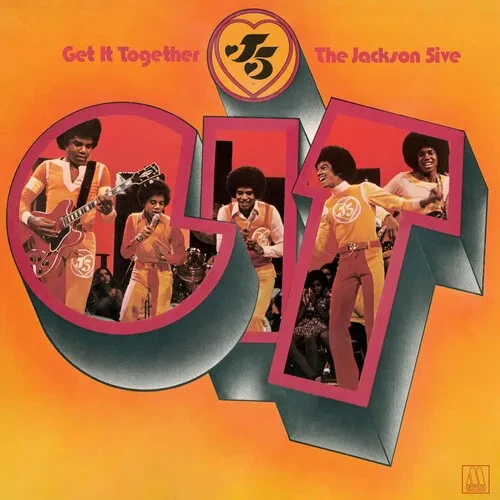 Виниловая пластинка The Jackson 5 - Get It Together [New Vinyl LP] Colored Vinyl, Red