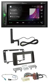 Автомагнитола Pioneer 2 DIN, MP3, DAB, AUX, Bluetooth для Dacia Duster (с 2021)