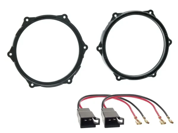 Lautsprechereinbauset für Seat Ibiza ab 08 165 mm Tür Front Heck
