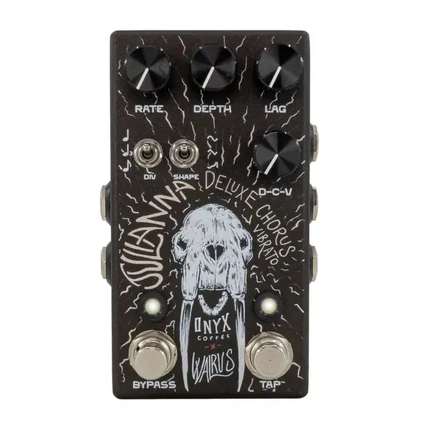 Педаль эффектов для электрогитары Walrus Audio Julianna Deluxe Chorus/Vibrato Effects Pedal, Onyx Limited Edition