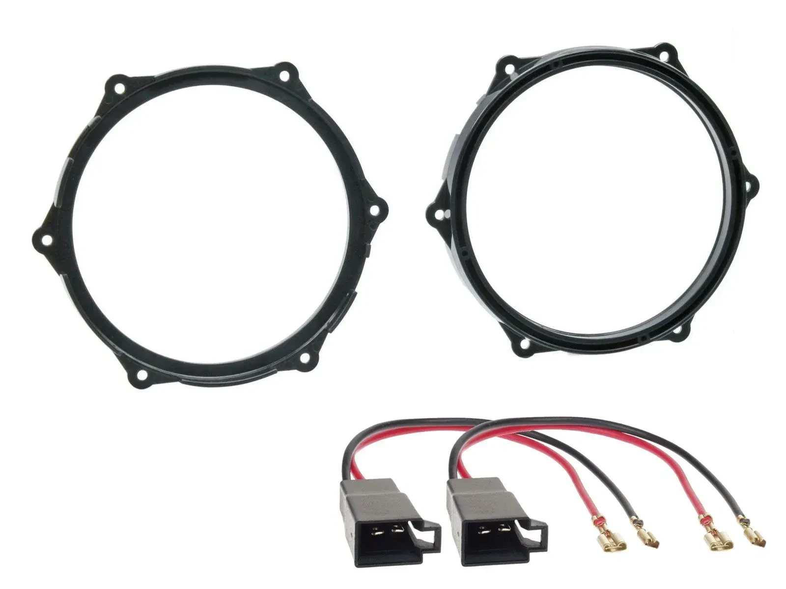 Lautsprechereinbauset für Seat Ibiza ab 08 165 mm Tür Front Heck