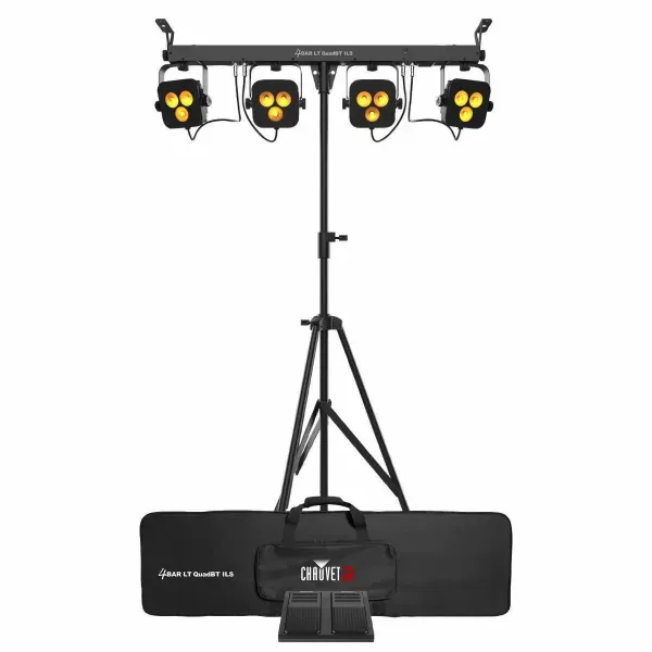 Chauvet DJ 4BAR LT QuadBT ILS Complete Wash Light System with Bluetooth