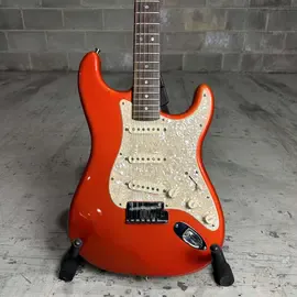 Электрогитара Fender American Deluxe Stratocaster Cadmium Orange 2002 w\ Case