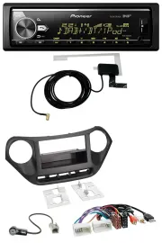 Pioneer Bluetooth DAB USB MP3 Autoradio für Hyundai i10 (ab 2013) AUX USB