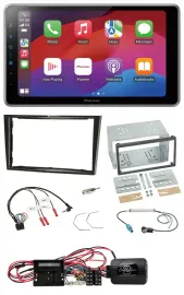 Pioneer Lenkrad USB DAB Bluetooth 2DIN Autoradio für Opel Corsa D Klavierlack 09