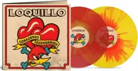 Виниловая пластинка Loquillo - Corazones Legendarios - Red & Yellow Splatter Vinyl [New Vinyl LP] Co