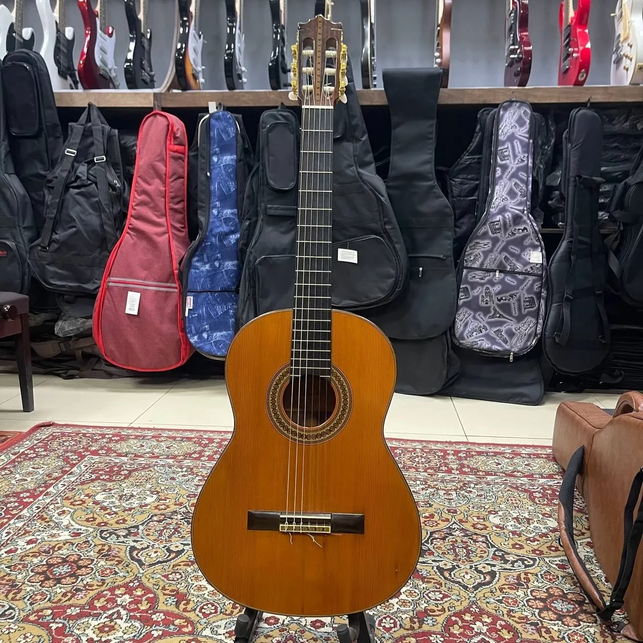 Б/У Классическая гитара Guitarra Kizan 4/4 (Япония, 1969) с чехлом