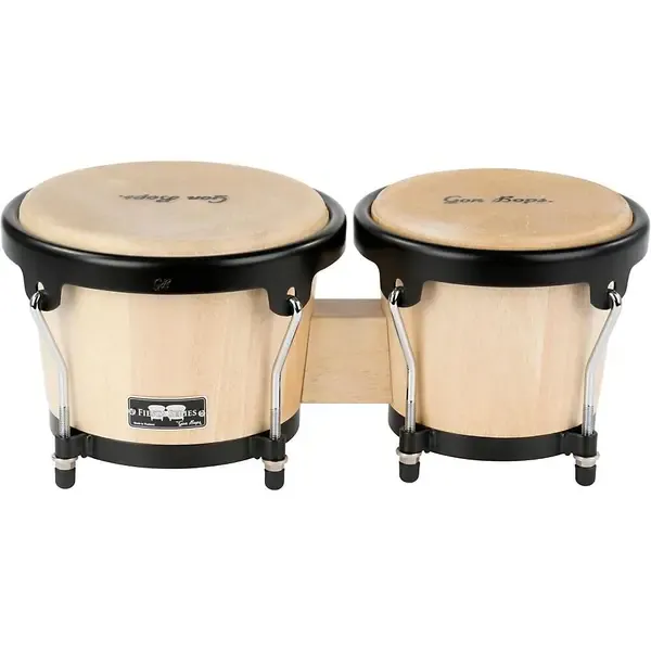 Бонго Gon Bops Fiesta Bongos Black Hardware