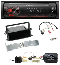 Pioneer DAB 1DIN MP3 Lenkrad USB Autoradio für Mitsubishi L200 2006-2015