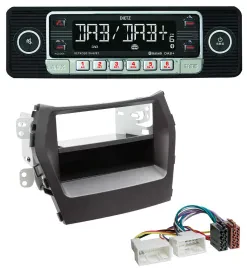 Dietz USB DAB MP3 Bluetooth Autoradio für Hyundai Santa Fe (ab 2012)