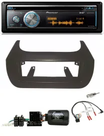 Pioneer Lenkrad DAB USB CD Bluetooth Autoradio für Citroen Nemo Fiat Fiorino Peu