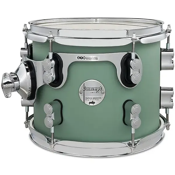 Том-барабан PDP by DW Concept Maple 10x8 Satin Seafoam