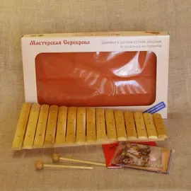 Ксилофон МАСТЕРСКАЯ СЕРЕБРОВА К1-КС -04