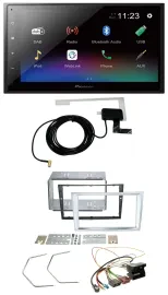 Pioneer DAB MP3 Bluetooth 2DIN USB Autoradio für Opel Astra H Zafira B Corsa D m