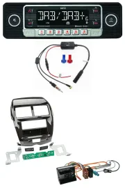 Dietz MP3 DAB Bluetooth USB Autoradio für Citroen C4 Aircross Mitsubishi ASX Peu