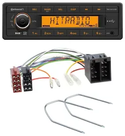Автомагнитола Continental 1DIN DAB MP3 AUX USB