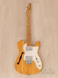 Электрогитара полуакустическая Fender Telecaster Thinline '72 Vintage Reissue TN72-75 w/ Maxon Wide Range 1987