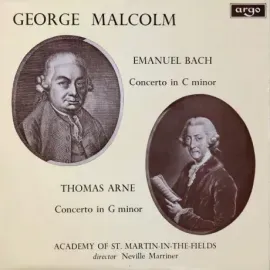 Б/У виниловая пластинка George Malcolm – Director – Concerto In C Minor / Concerto In G Minor