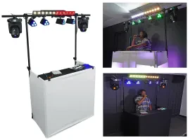 Стойка для микшера Rockville ROCKBOOTH TRUSS V2 фасад, с полками, со световой фермой, с сумкой