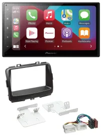 Pioneer USB MP3 DAB 2DIN Bluetooth Autoradio für Kia Carens 4 RP ab 2013