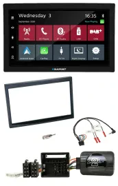 Blaupunkt DAB Bluetooth USB Lenkrad 2DIN Autoradio für Citroen C2 C3 Berlingo Ju