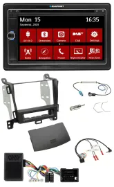 Blaupunkt TMC USB Lenkrad Bluetooth DAB 2DIN Navigation für Opel Zafira ab 13 je