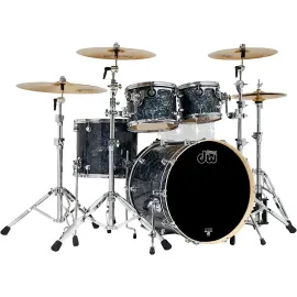 Барабанная установка DW Performance Series (набор, 4 шт.) 22"x18", 10"x8", 12"x9", 16"x14", Black Diamond