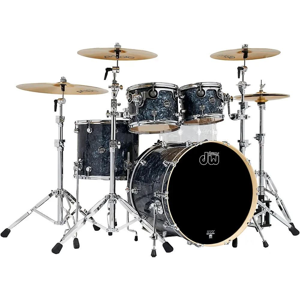 Барабанная установка DW Performance Series (набор, 4 шт.) 22"x18", 10"x8", 12"x9", 16"x14", Black Diamond