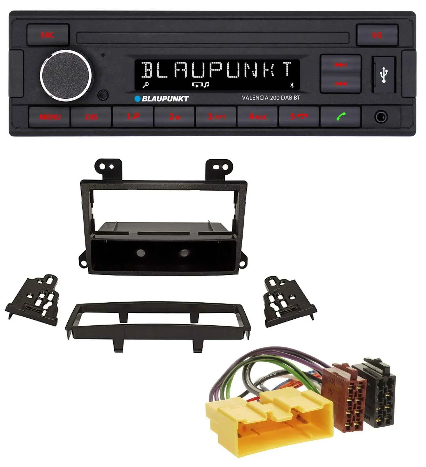 Blaupunkt DAB MP3 Bluetooth USB Autoradio für Mazda MPV (2000-2006)