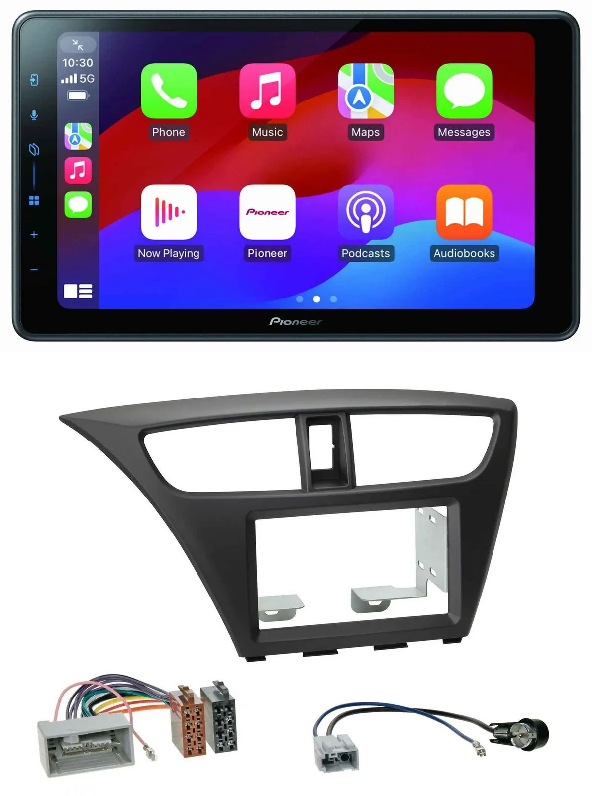 Автомагнитола Pioneer Bluetooth 2DIN USB MP3 DAB для Honda Civic Hatchback (с 2012)