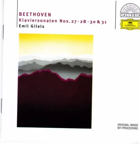 EMIL GILELS - Beethoven: Piano Sonatas 272830 & 31 (CD)