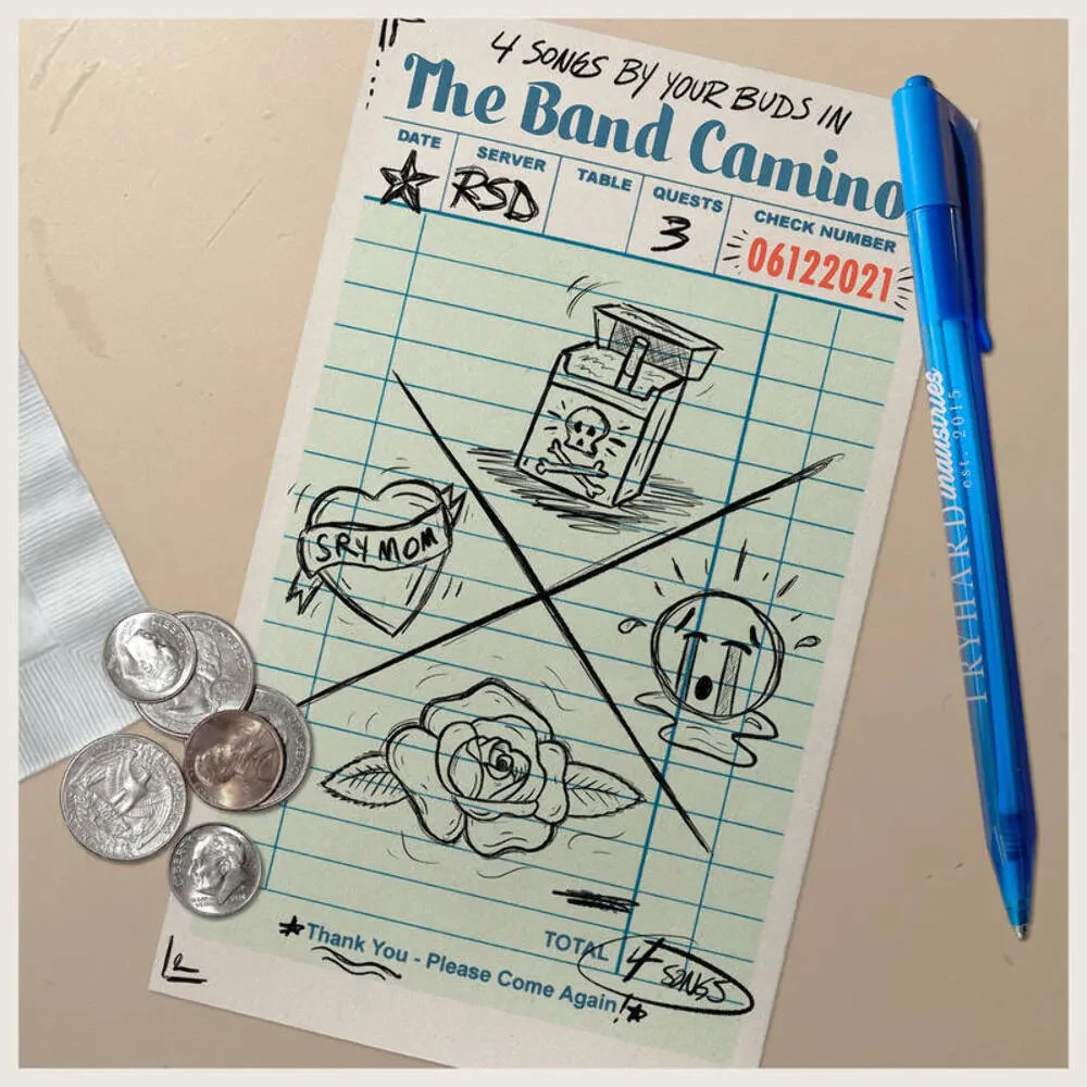 Виниловая пластинка The Band Camino – 4 Songs By Your Buds 2021 Sealed