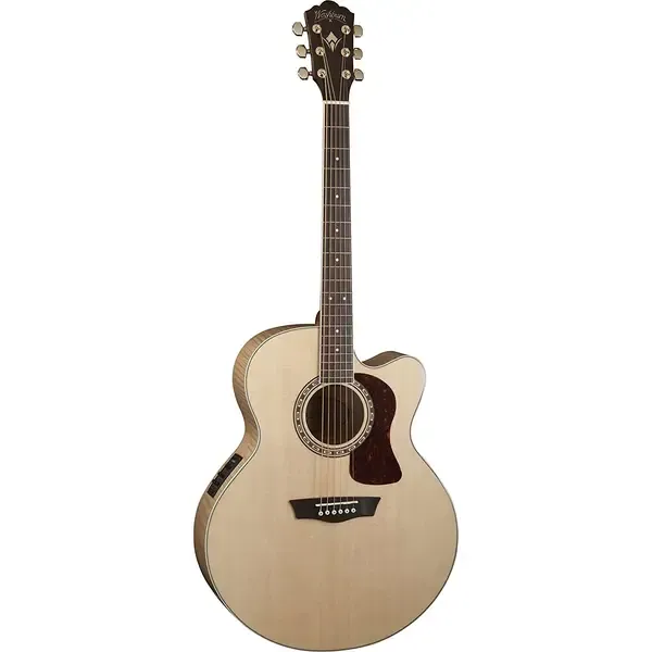 Электроакустическая гитара Washburn Heritage J40SCE Jumbo Natural