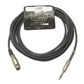Микрофонный кабель Invotone ACM1005FS/BK 5м