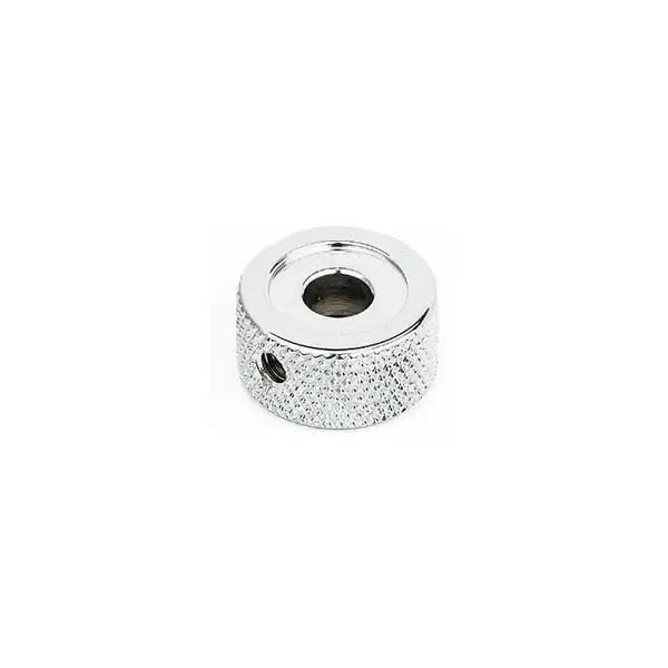 Ручка потенциометра для гитары Fender Lower Knurled Control Stacked Knob Chrome