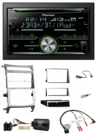 Pioneer Bluetooth Lenkrad DAB 2DIN USB CD Autoradio für Hyundai IX55 2009-2012 s